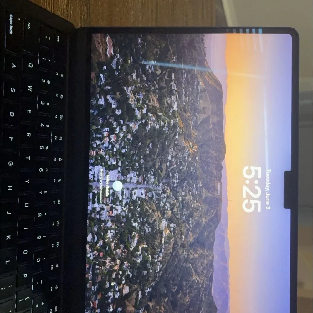 Apple MacBook with Black Keyboard